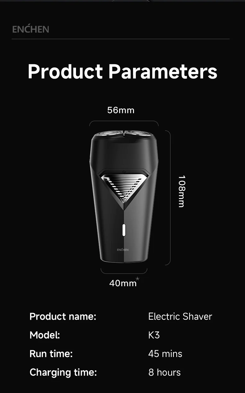 ENCHEN Electric Shaver K3 2