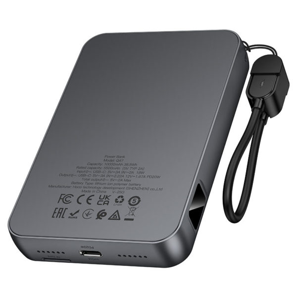 Hoco Q47 Shine 10000mAh 20W Power Bank with Game Console