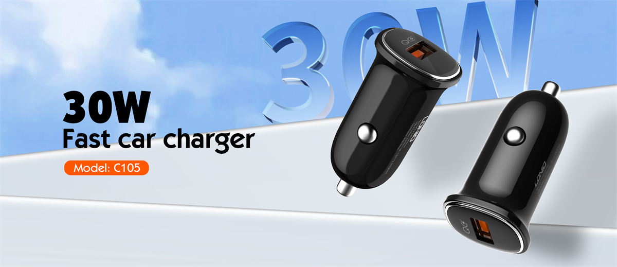 LDNIO 30W PD Super Fast Car charger C105