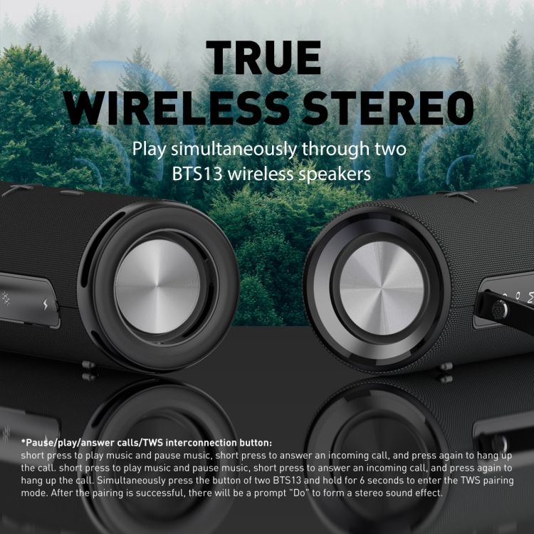 LDNIO Mini Wireless BT Bass HIFI Speaker BTS13 7