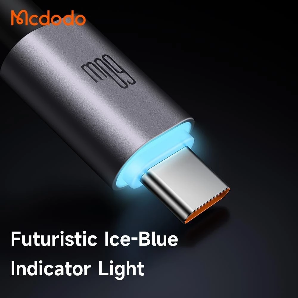 Mcdodo CA 6560 Fast Charging 60W Max PD 4 in 1 L Data Cable 1.2M with Magnetic Ends for Tidy Storage 3