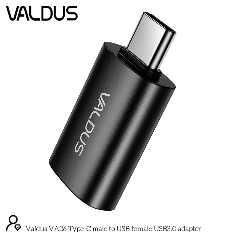 VALDUS VA26 USB-C male to USB-A female OTG adapter (3) VALDUS VA26 USB-C male to USB-A female OTG adapter