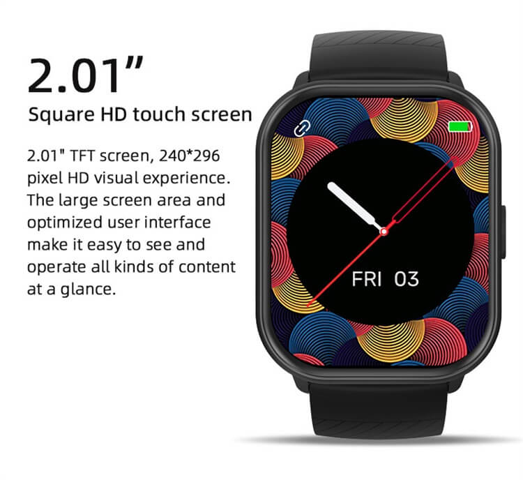 Valdus VS02 2.01 Inches HD Smartwatch 6