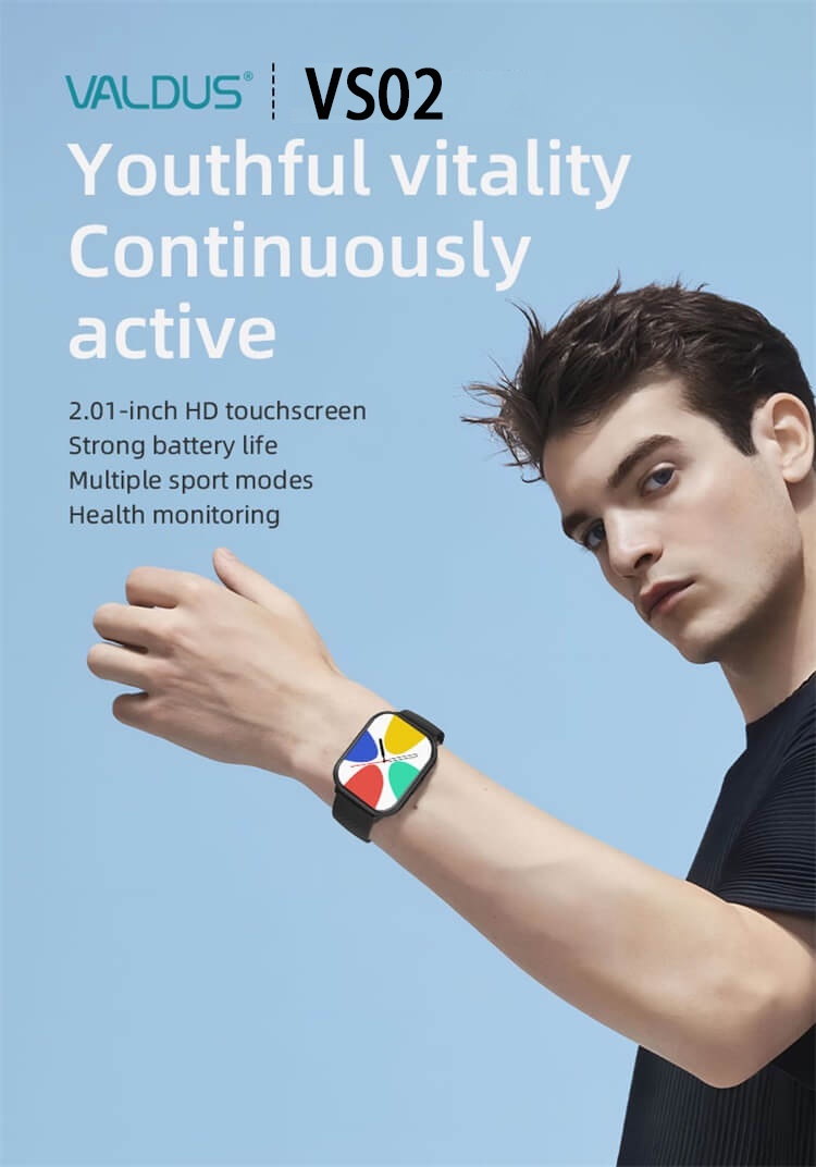 Valdus VS02 2.01 Inches HD Smartwatch 9