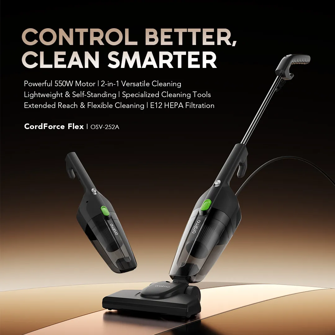 oraimo CordForce Flex Corded 2 in 1 Stick Vacuum OSV 252A 8