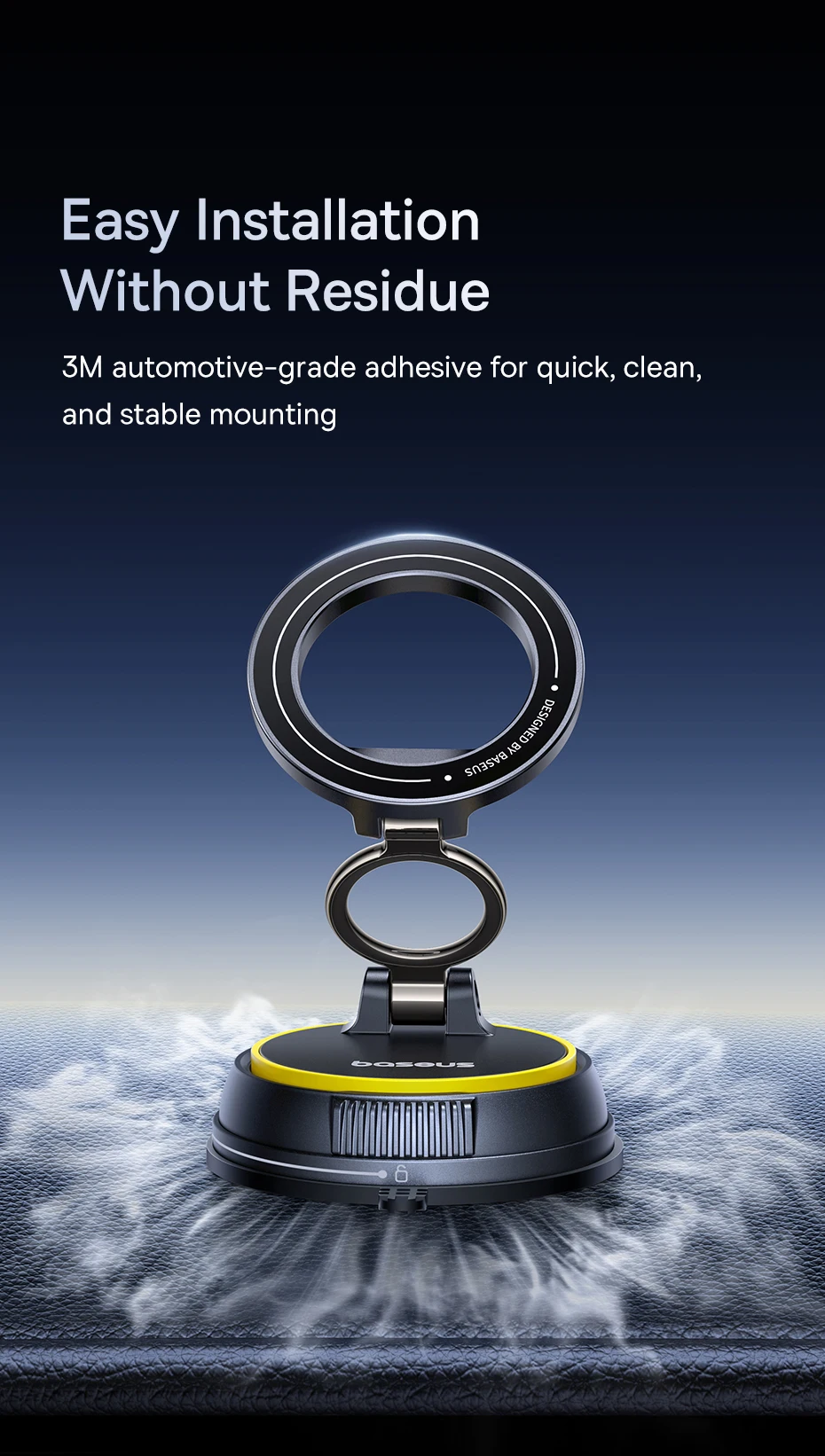 Baseus PrimeTrip VC2 Flex Magnetic Car Mount Holder 1