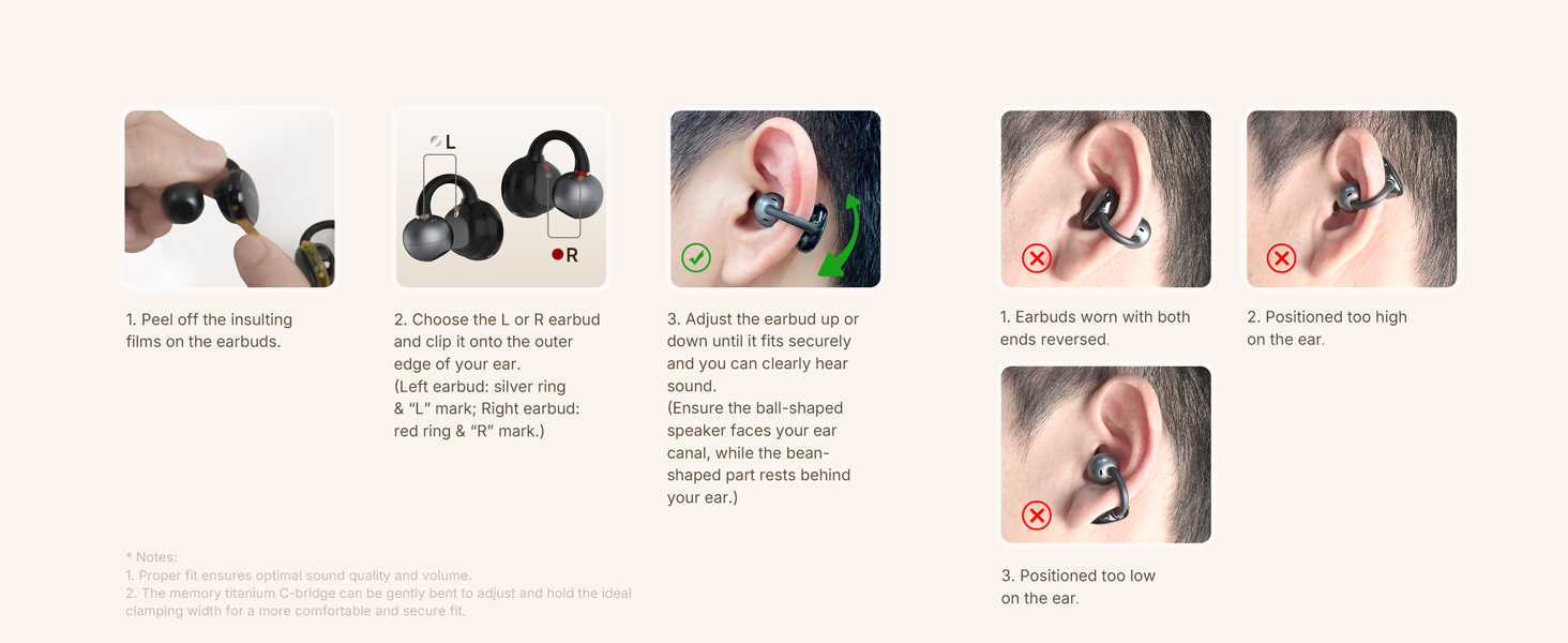 EarFun Clip Open Ear Earbuds 1