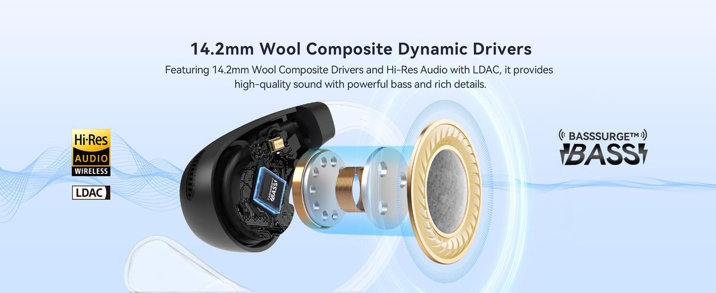 EarFun OpenJump Hi Res Open Ear Earbuds 3