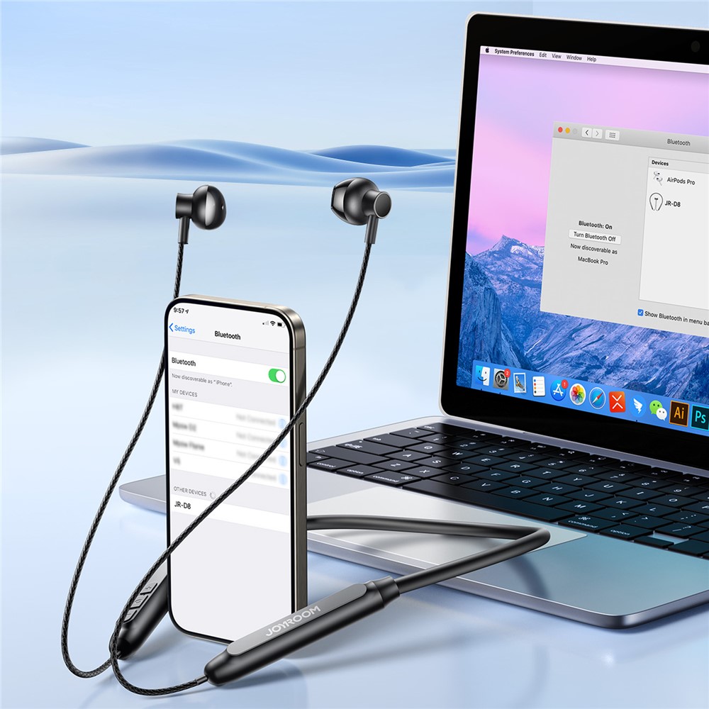 JOYROOM JR D8 Wireless Neckband Headphones 4