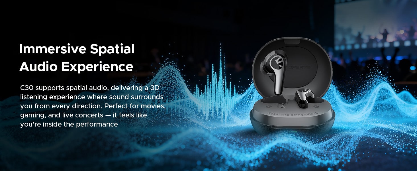 SoundPEATS C30 Hi Res LDAC Hybrid ANC Earbuds 5