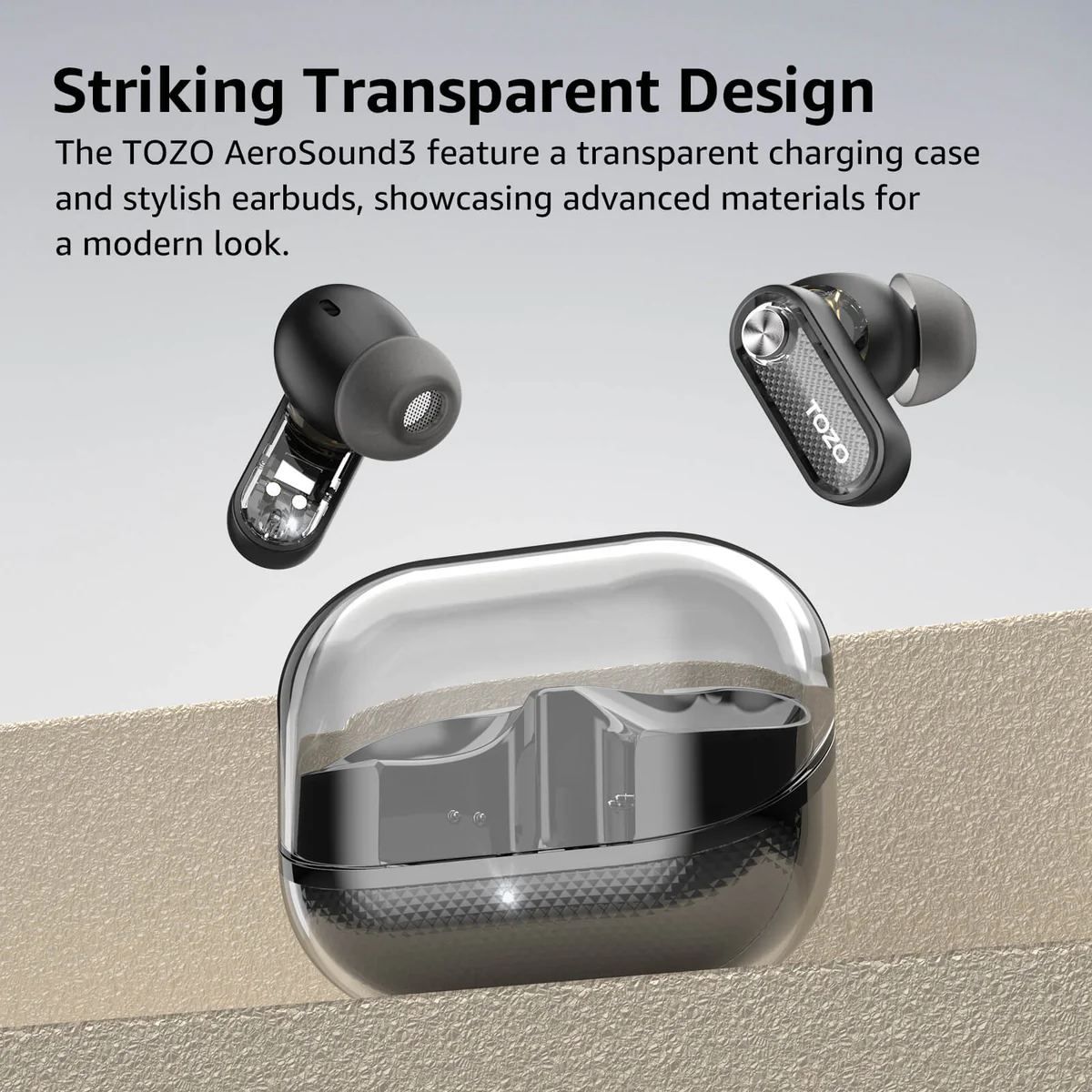 TOZO AeroSound3 Hybrid ANC Earbuds 3