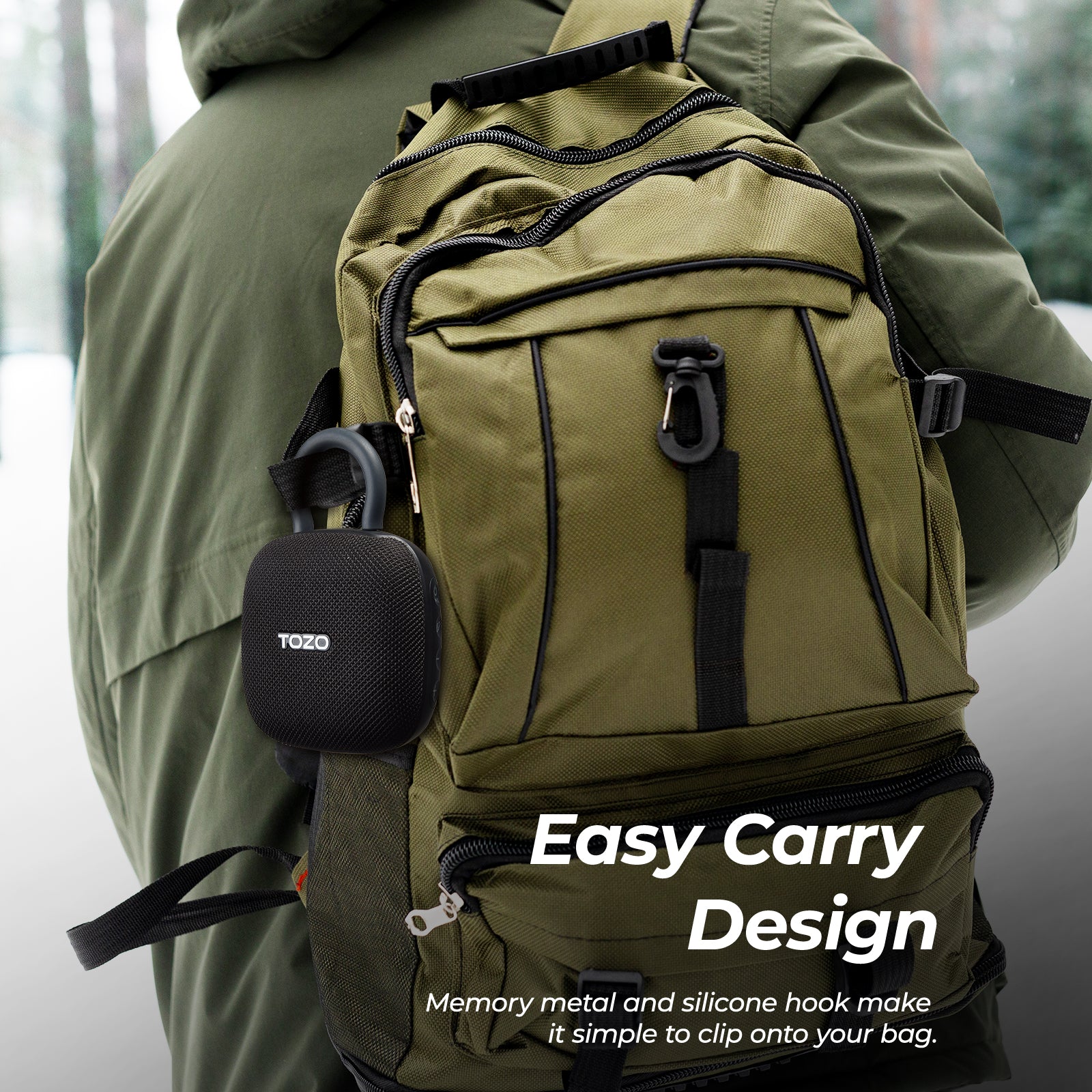 TOZO SoundGo Portable Bluetooth Speakers 1