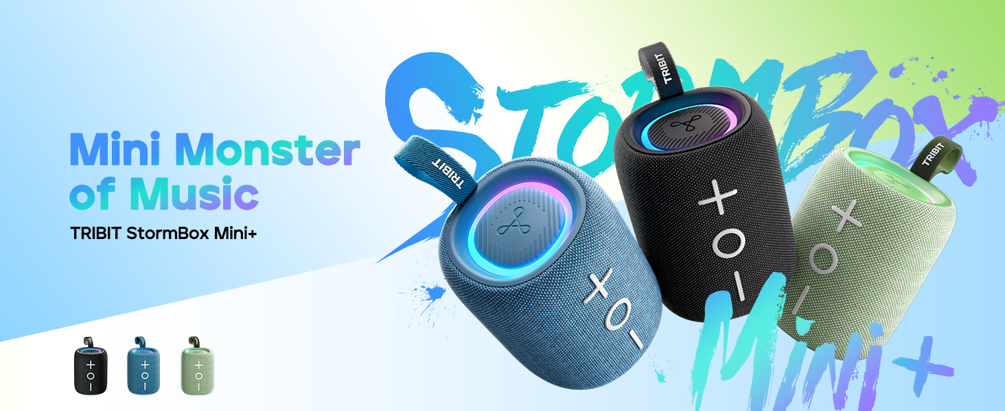 TRIBIT StormBox Mini Portable Bluetooth Speaker 4