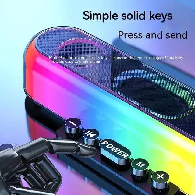 Z10 RGB Subwoofer HiFi LED wireless Bluetooth Speaker 1