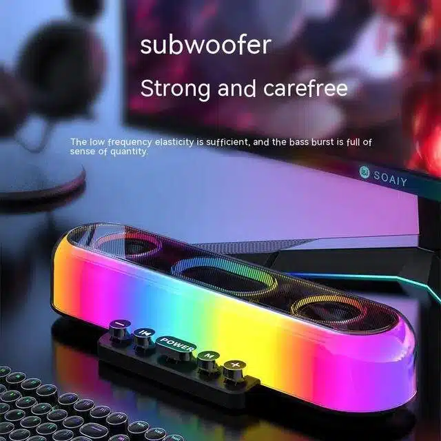 Z10 RGB Subwoofer HiFi LED wireless Bluetooth Speaker 2