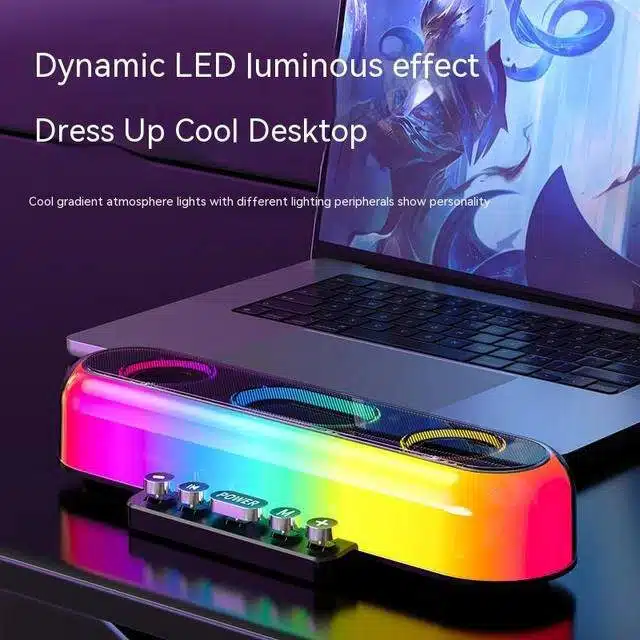 Z10 RGB Subwoofer HiFi LED wireless Bluetooth Speaker 3
