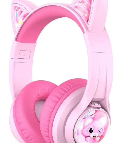 iClever BTH19 Kids Bluetooth Headphones Cat Ear
