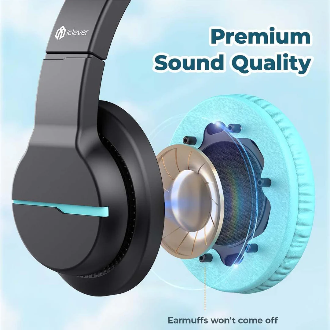 iClever HS19 Kids Headphones 2