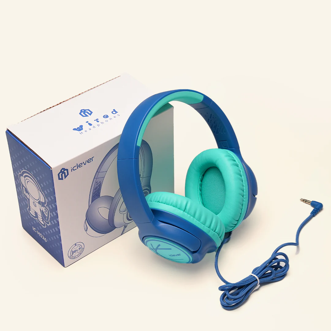 iClever HS26 Kids Wired Headphones 1