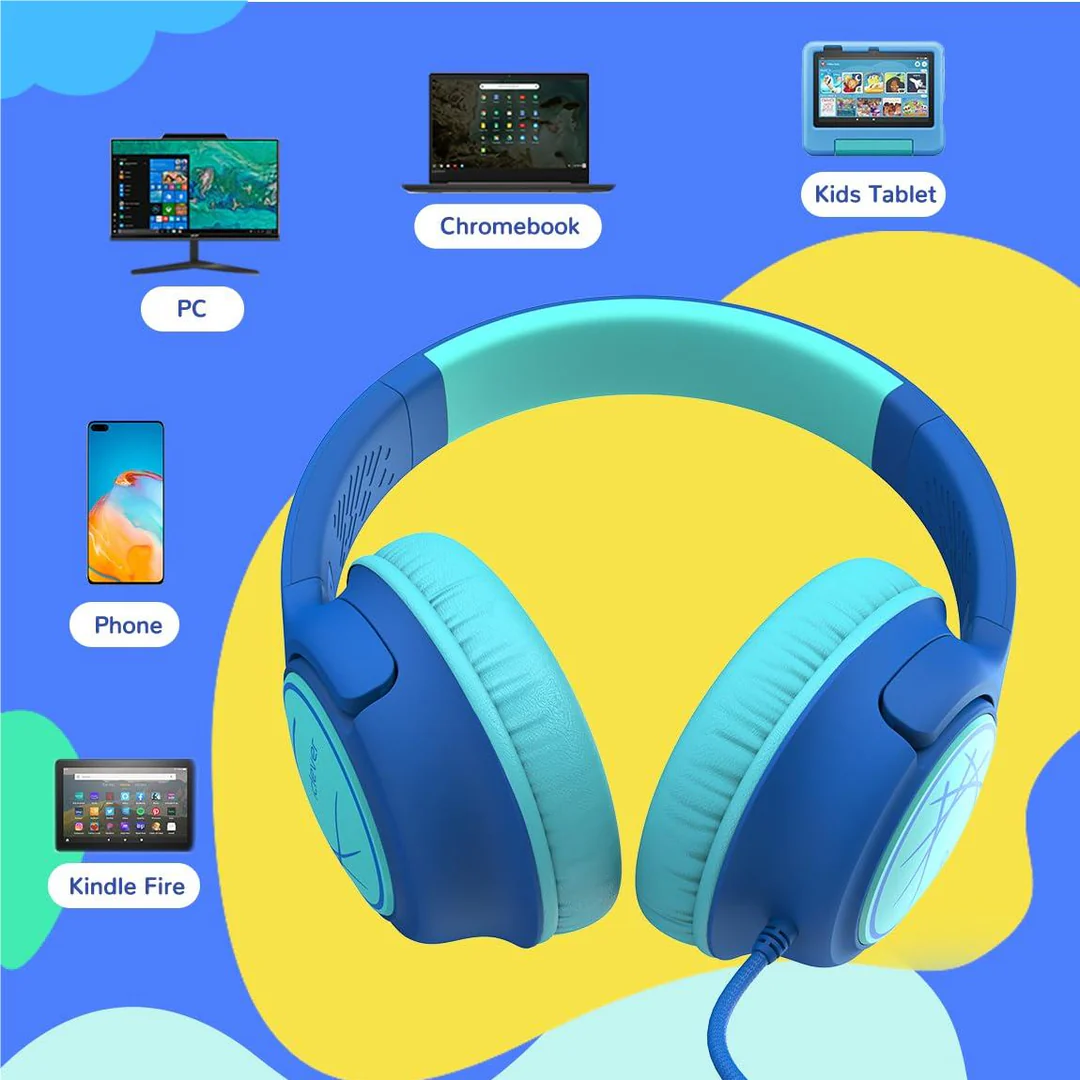 iClever HS26 Kids Wired Headphones 2