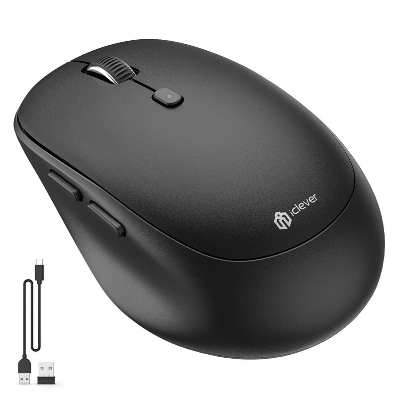 iClever MD165 Dual Mode Bluetooth Mouse (1) iClever MD165 Dual Mode Bluetooth Mouse