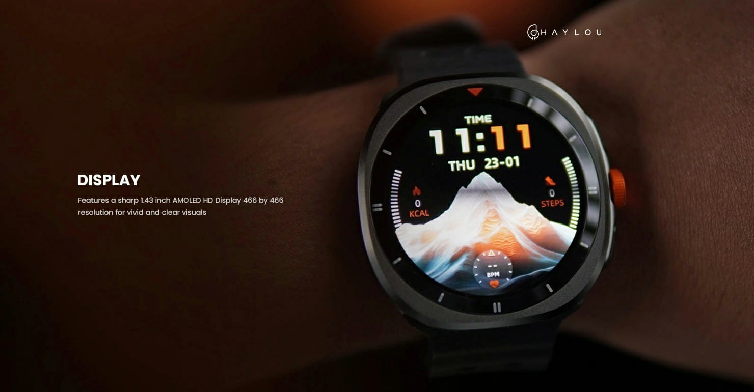 Haylou VIBE AMOLED BT Calling Smartwatch 4