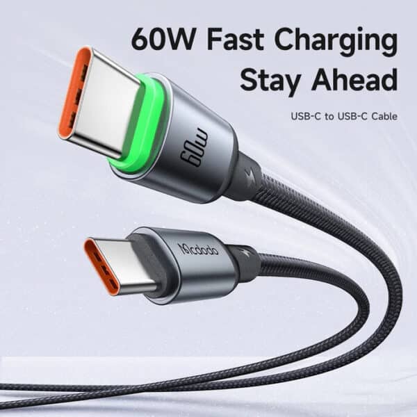 Mcdodo CA-687 Data Cable 1M2M3M 60W Type C to Type C