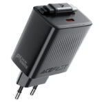 ACEFAST A110 PD30W GaN Wall Charger with USB-C Retractable Cable (64cm)
