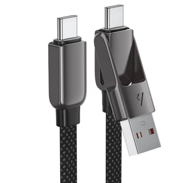 ACEFAST C13-04 USB-A / USB-C to USB-C Charging Data Cable - 60W Max