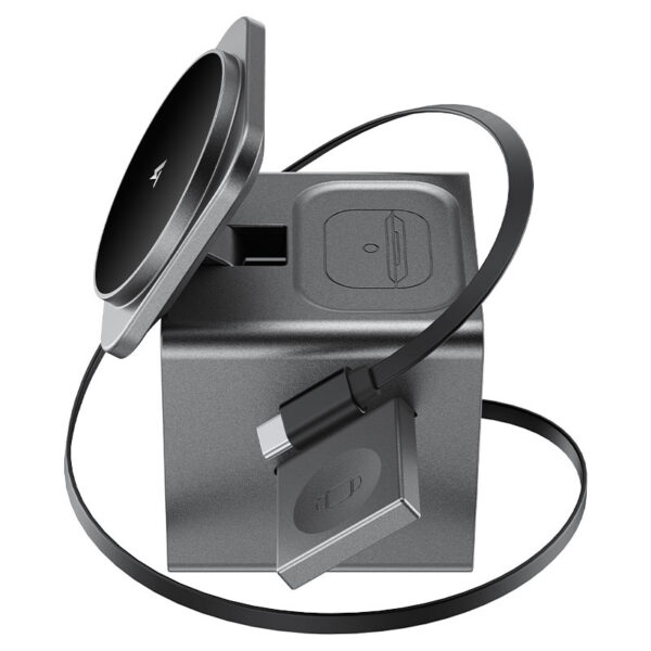 ACEFAST E34 3-in-1 Desktop Wireless Charging Holder