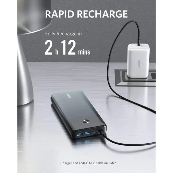 Anker A1291 PowerCore III Elite 25600mAh 87W Portable Power Bank