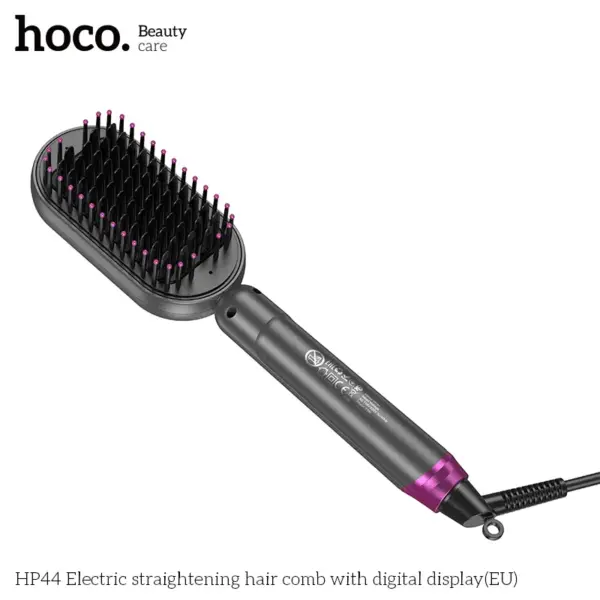 Hoco HP44 Electric Straight Hair Comb with Digital Display