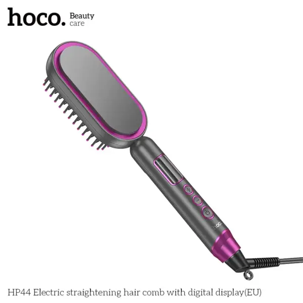 Hoco HP44 Electric Straight Hair Comb with Digital Display