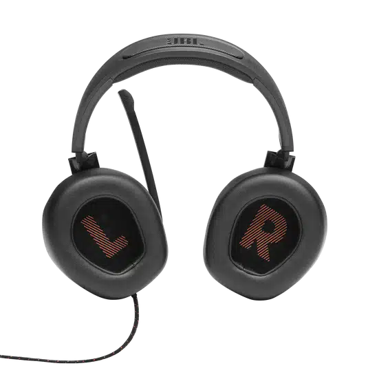 JBL Quantum 300 Wired Over Ear Headphones with Mic