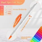 Ohuhu Dual Tip Journal Pens - Art Marker Water-Based 40 Colors