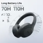 TRIBIT QuietPlus 81 Over-Ear Headphones