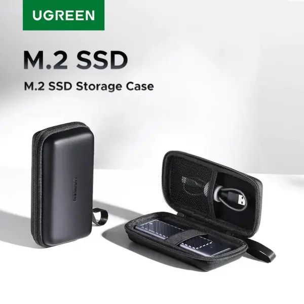 UGREEN LP895 (55091) M.2 SSD Storage Bag - HARD DRIVE CASE