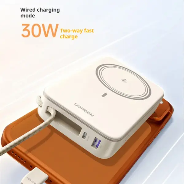 UGREEN PB566 (55449) 30W Magnetic Power Bank 10000mAh