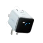 Anker A121D Nano Charger (45W, Smart Display, 180° Foldable)