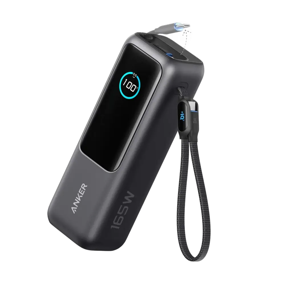 Anker A1695 Laptop Power Bank (25K, 165W, Built-In and Retractable Cables) (2) Anker A1695 Laptop Power Bank (25K, 165W, Built-In and Retractable Cables)