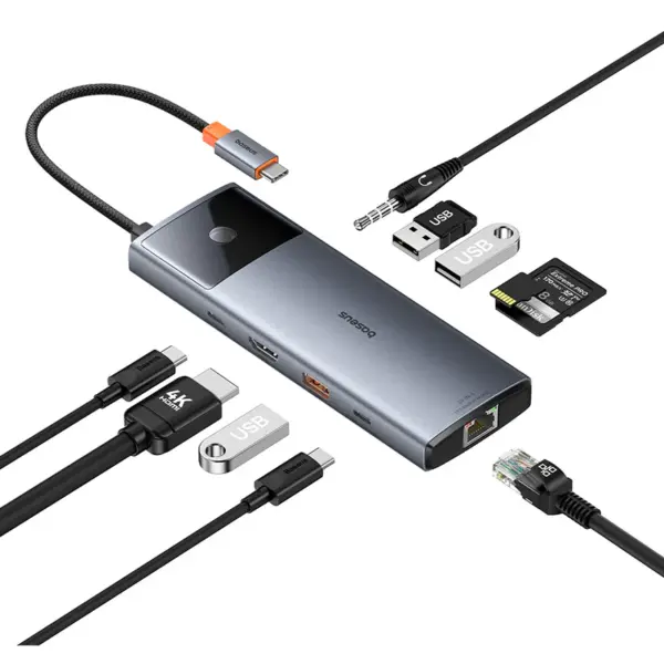 Baseus Metal Gleam Series II 10-in-1 USB HUB