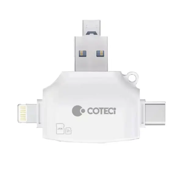 COTECi CS5132 Universal 4-in-1 SD/TF Card Reader