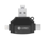 COTECi CS5132 Universal 4-in-1 SD/TF Card Reader