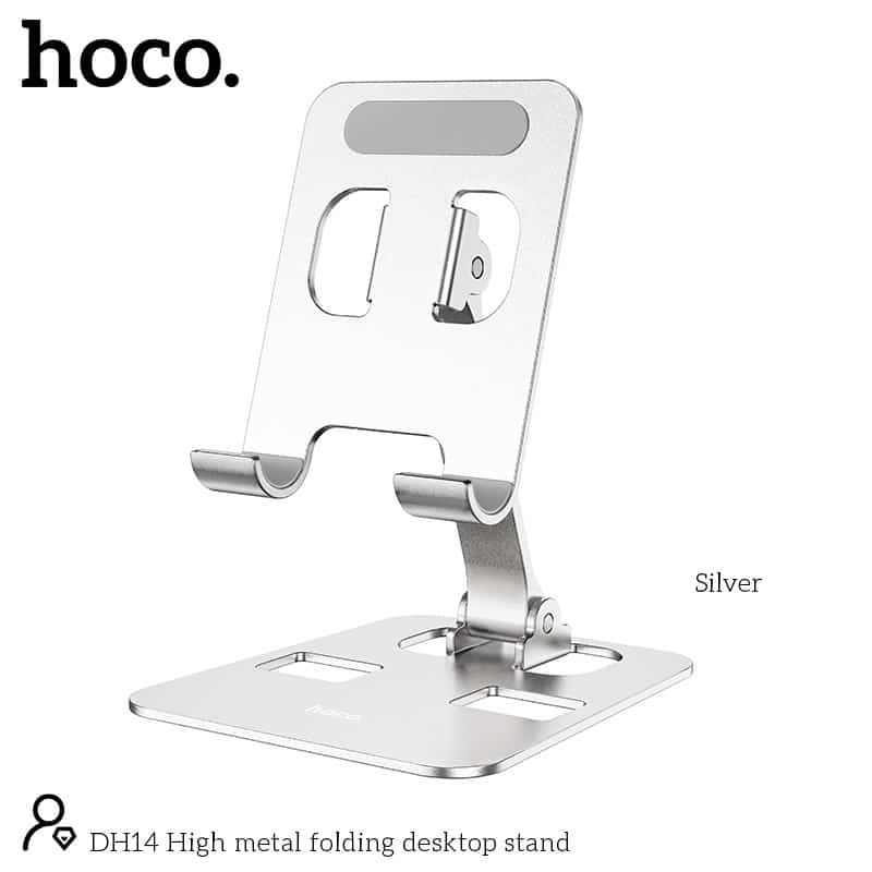 Hoco DH14 High Metal Folding Desktop Stand (5) Hoco DH14 High Metal Folding Desktop Stand