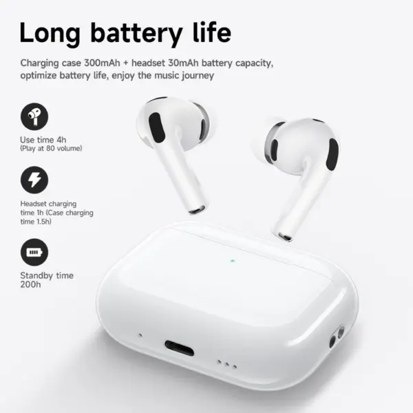 Hoco EW98 ANC AI Translation + Heart Rate Monitoring Earbuds