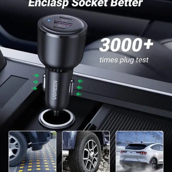 UGREEN CD239 (20467) 69W USB C Car Charger