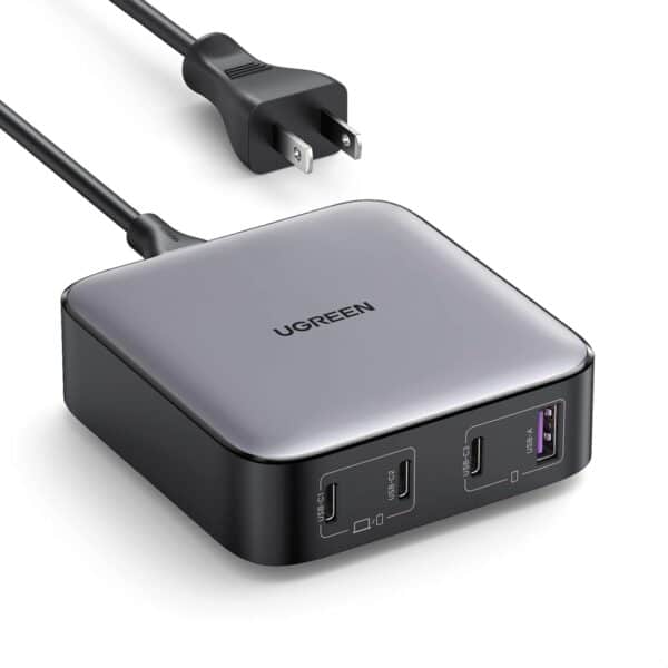 UGREEN CD328 (15151) Nexode USB C Charger 100W GaN Desktop Charger 4 Ports Laptop Adapter