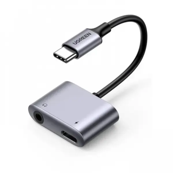 UGREEN CM231 (60164) USB-C to 3.5mm Audio Adapter with PD Charging Support