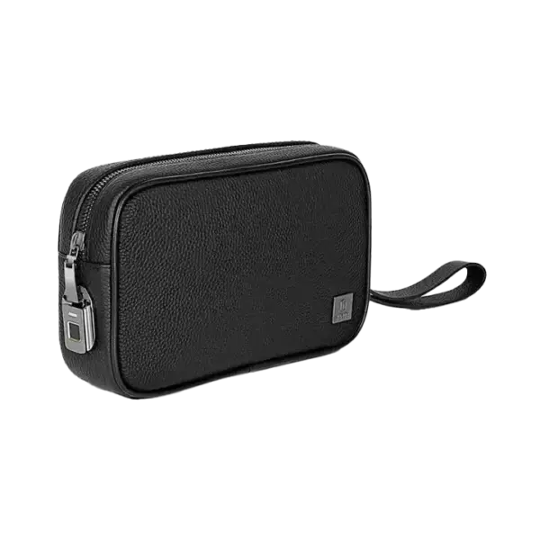 WiWU Master Genuine Leather Fingerprint Lock Pouch