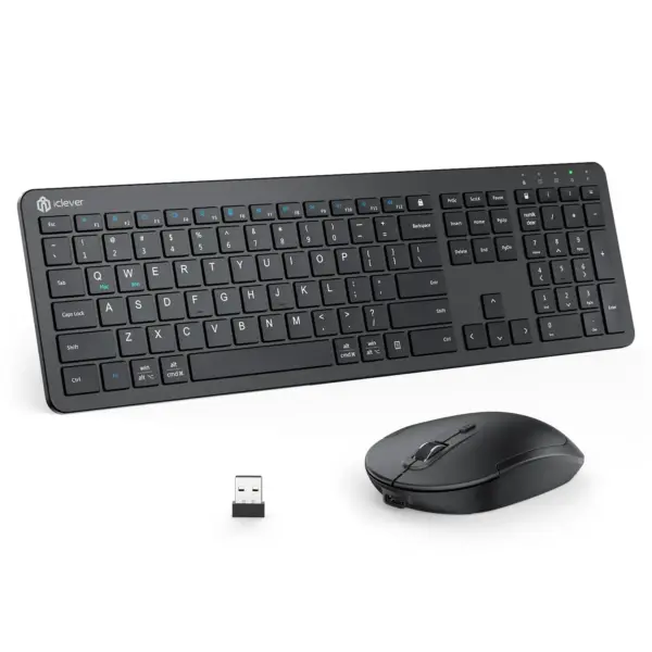 iClever IC-GK08 Wireless Keyboard & Mouse Combo